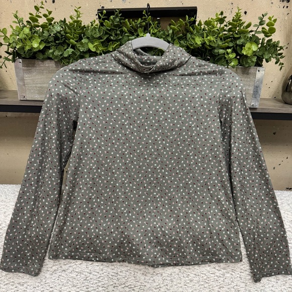 🆕 Copper Key Olive Turtleneck Top - Picture 1 of 6